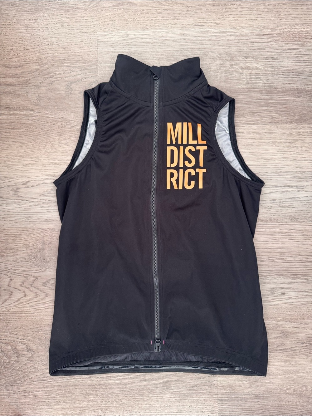Velocio Mill District Women's Black Cycling Vest sz S